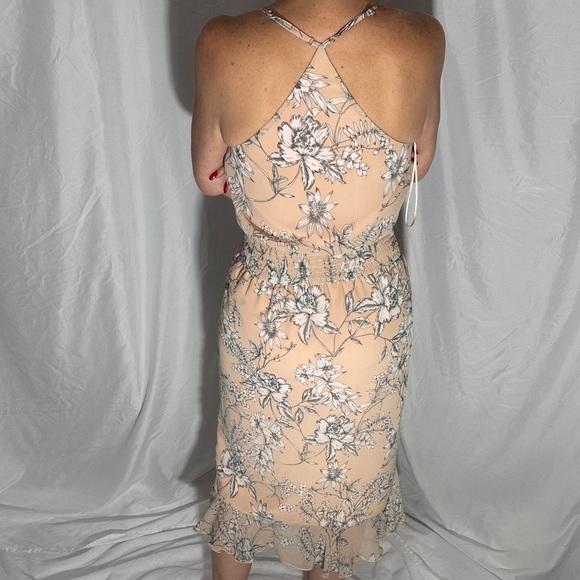 TWO SISTERS THE LABEL FLORAL MIDI DRESS SIZE 8 - Picture 8 of 11